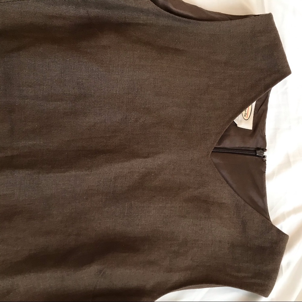 Talbots Linen Dress - Picture 6 of 8